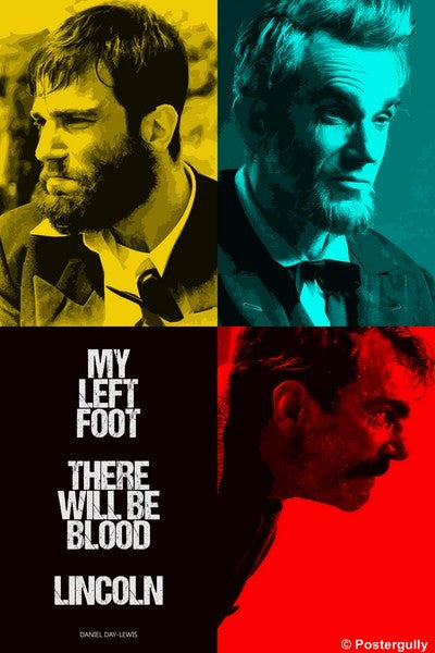 Daniel Day Lewis Pop Art| Buy High-Quality Posters and Framed Posters