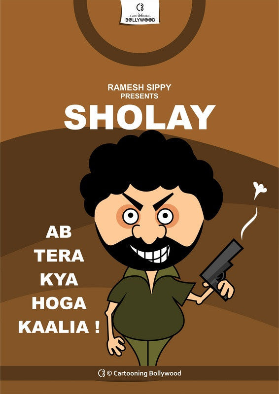 Sholay Artwork selling