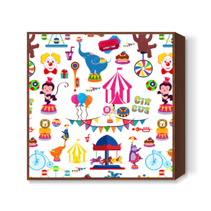 CIRCUS Square Art Prints