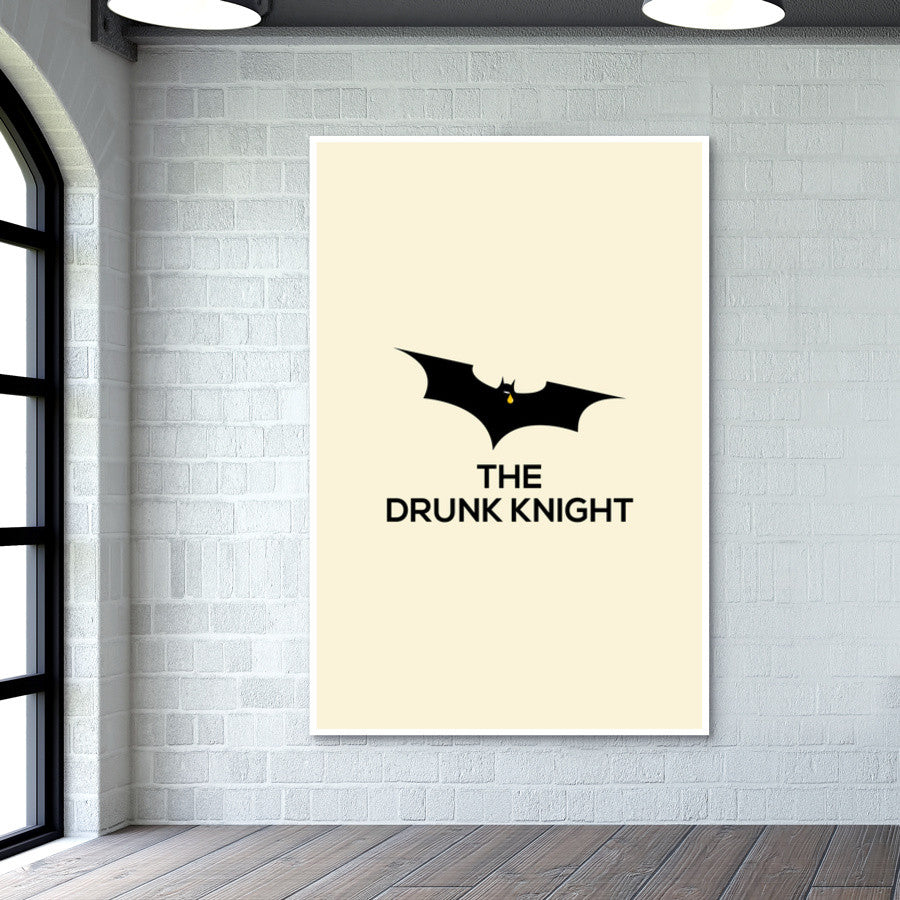 The Drunk Knight Wall Art