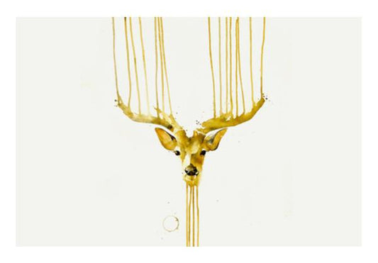 PosterGully Specials, Dear Deer | Nikunj Prajapati Wall Art