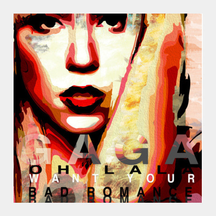 Lady Gaga Square Art Prints PosterGully Specials