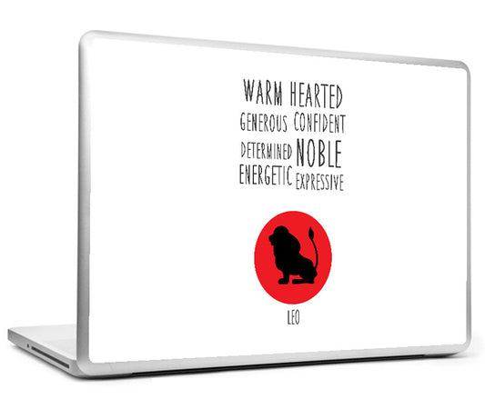 Laptop Skins, Leo Astrological Sign Laptop Skin, - PosterGully