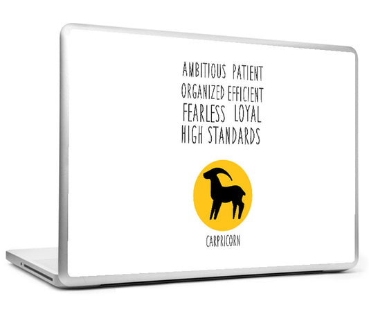 Laptop Skins, Capricorn Astrological Sign Laptop Skin, - PosterGully