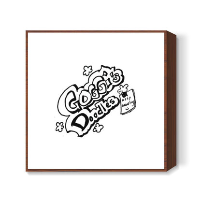 Goggis Doodles Square Art Prints