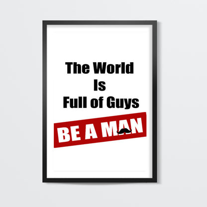 Be a Man Artwork