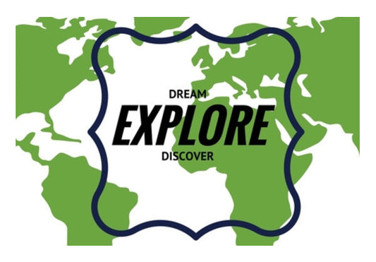 EXPLORE DREAM DISCOVER Art PosterGully Specials