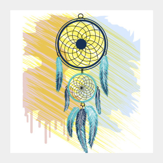 Dreamcatcher Square Art Prints