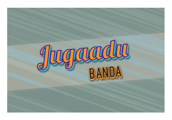 Jugaadu Banda (Texture Back) Art PosterGully Specials