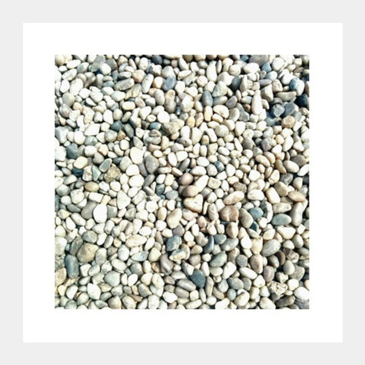 Pebbles Square Art Prints