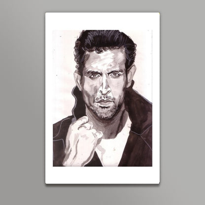 Cool and hot -Hrithik Roshan Wall Art