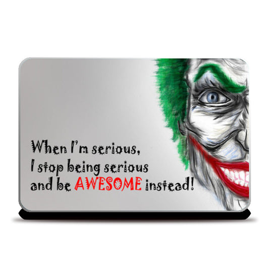 Laptop Skins, Joker-Awesome 2.0 Laptop Skins