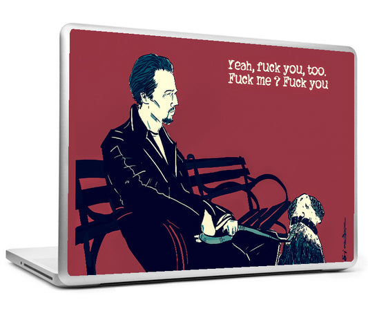 Laptop Skins, Edward Norton Sitting Still Laptop Skin, - PosterGully