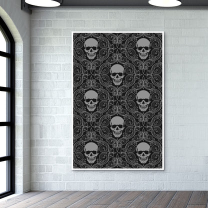 Skull Patterns 2 Wall Art