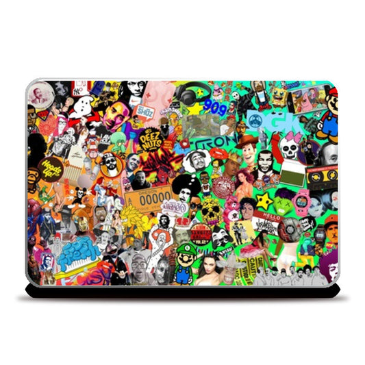 popart design Laptop Skins