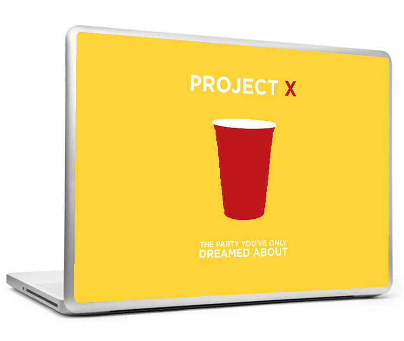 Laptop Skins, Project X Minimal Art Laptop Skin, - PosterGully