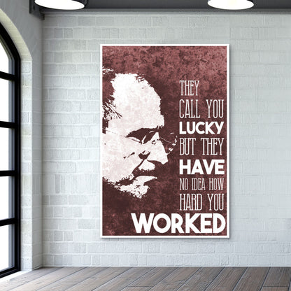 Hard Work Wall Art