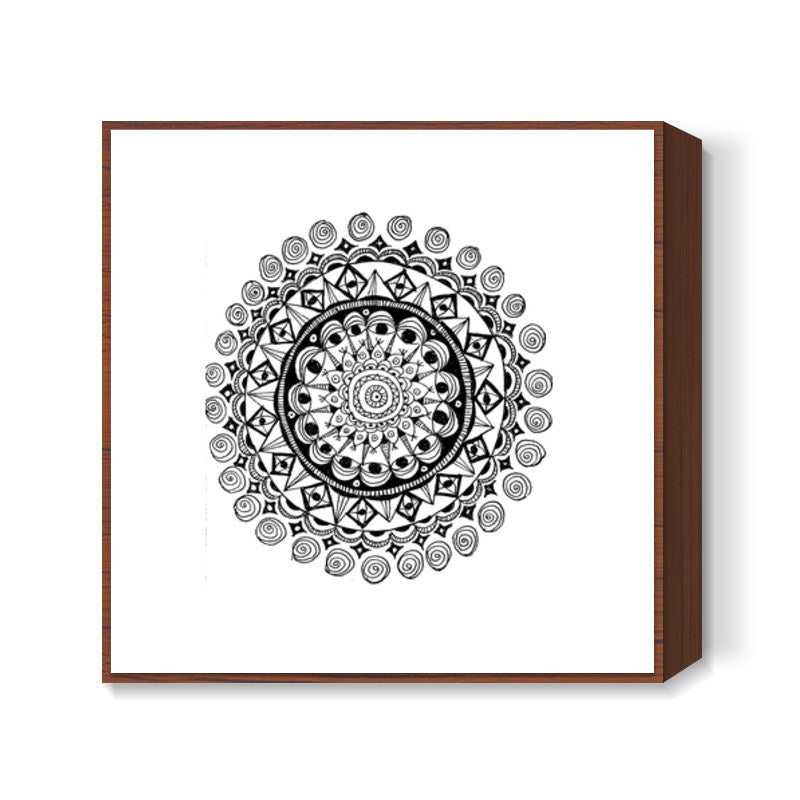 Mandala Square Art Prints