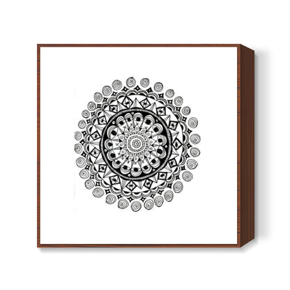 Mandala Square Art Prints