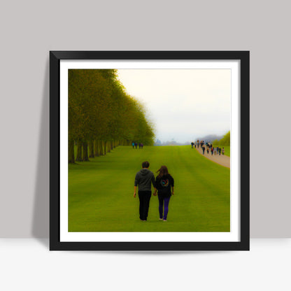 Walk To Remember Square Art Prints