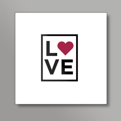 Love Square Art Prints