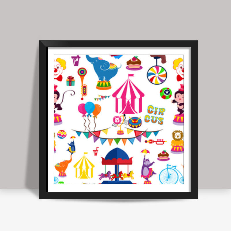 CIRCUS Square Art Prints