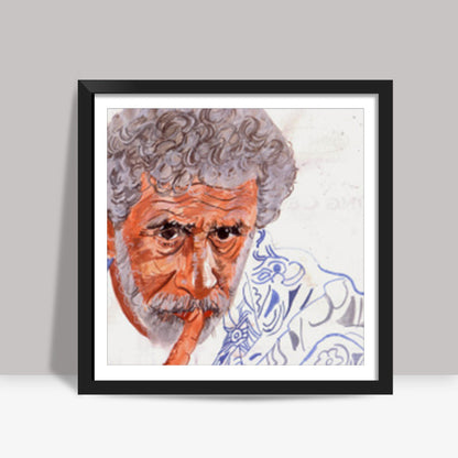 Veteran actor Naseeruddin Shah believes in silencing his critics with his performance Square Art Prints