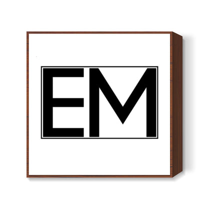 EMINEM | EM | minimal | Square Art Prints