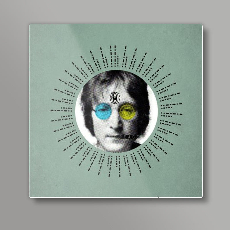 Peace | John Lennon Square Art Prints