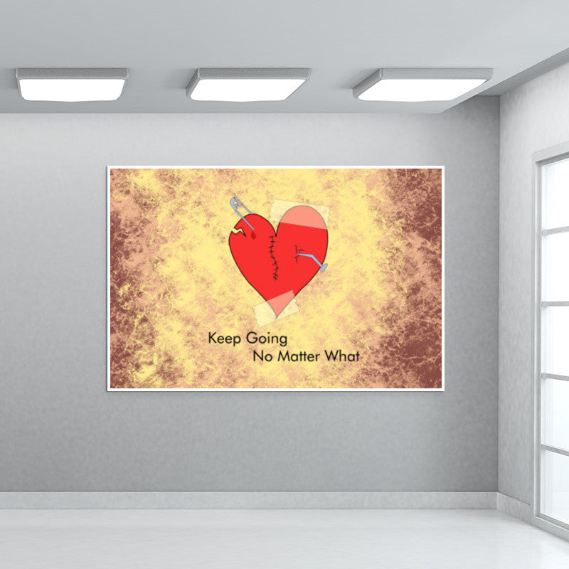 Broken Heart Wall Art