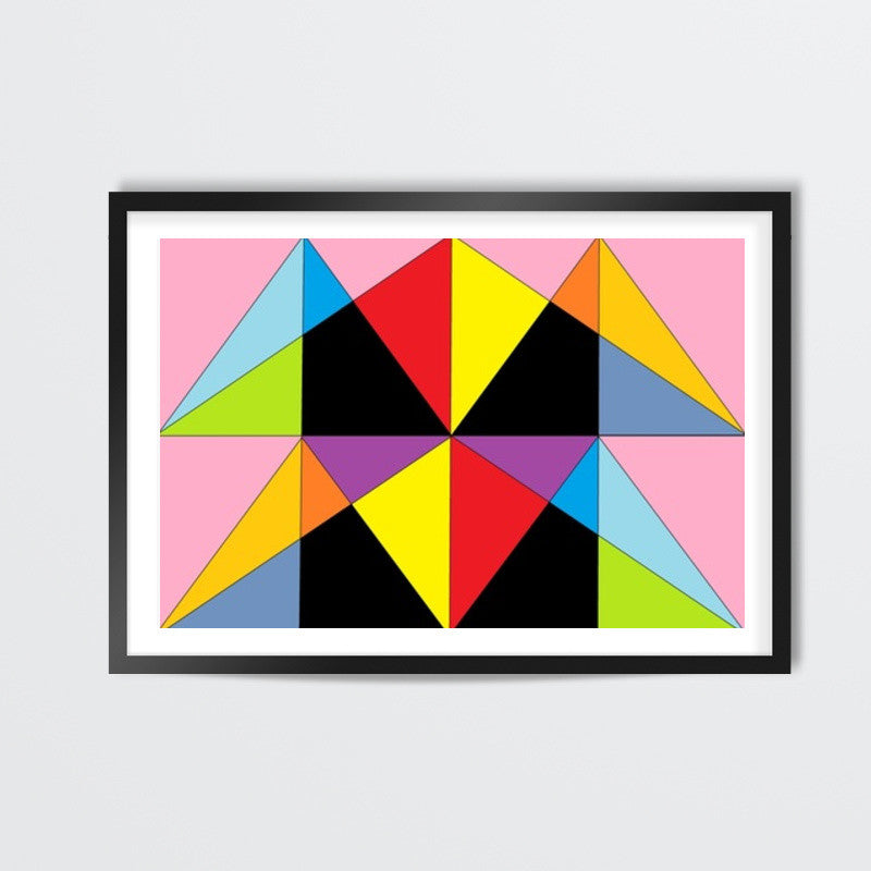 Abstract Colors Wall Art