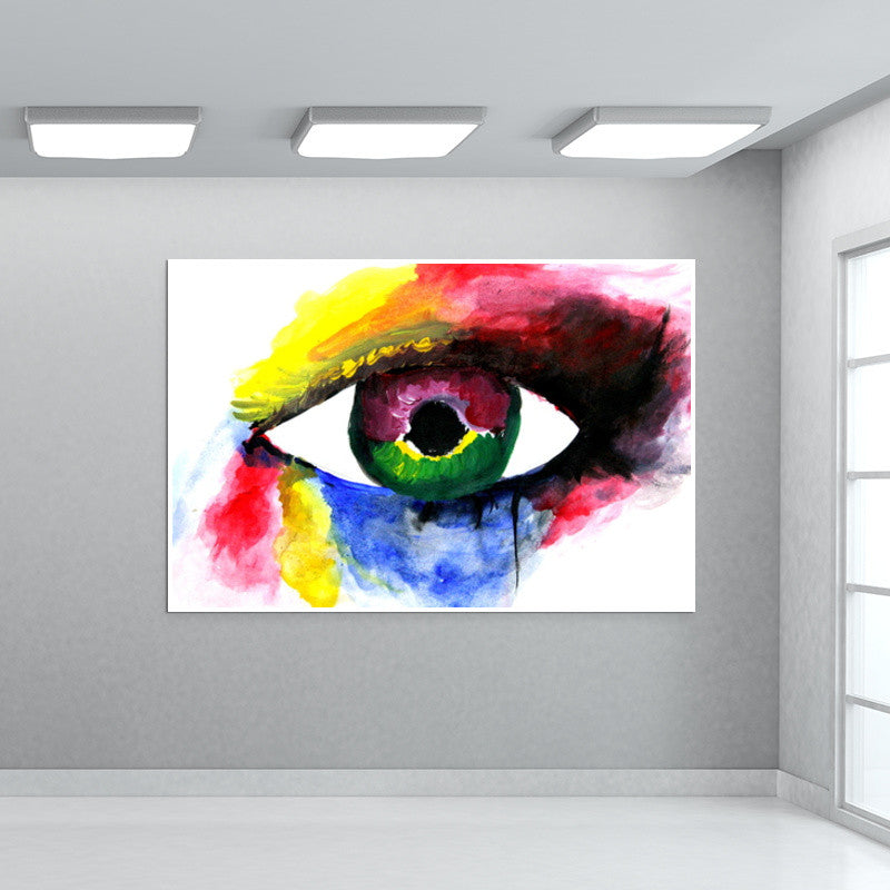 IRIS | Eye Painting | Wall Art