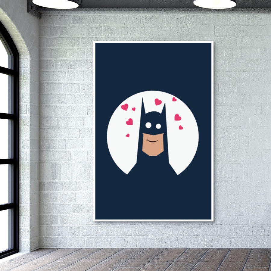 Batman Love Wall Art