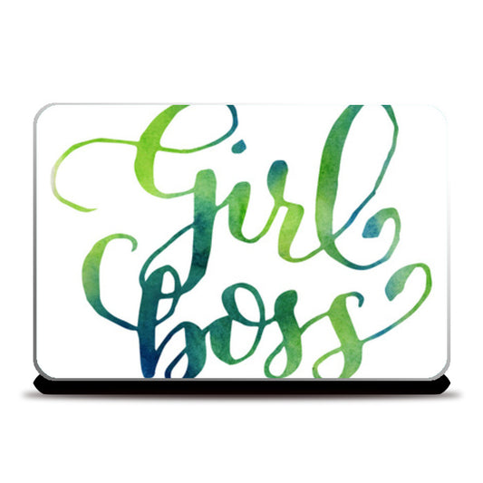 GIRL BOSS Laptop Skins