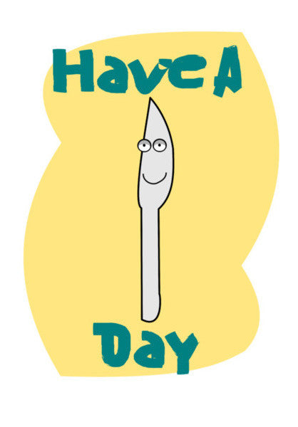 Have A Knife Day Art PosterGully Specials