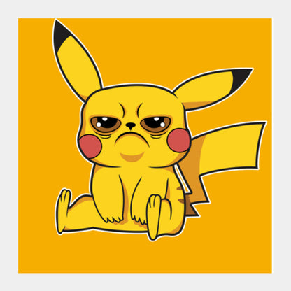 pikachu Square Art Prints