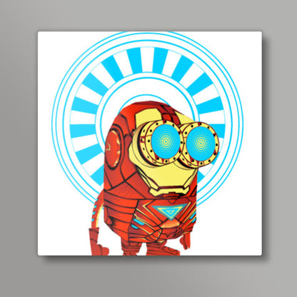 Minion in as ironman Square Art | Pradeep chauhan