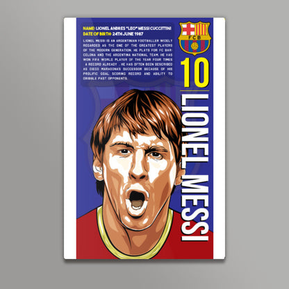 Lionel Messi wall Art