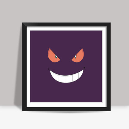 Gengar Pokemon Square Art Prints