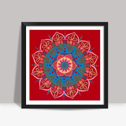 Mandala Square Art Prints