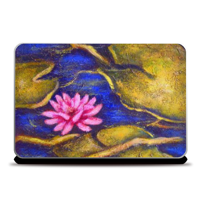 Laptop Skins, lotus pond Laptop Skin | Raji Chacko, - PosterGully