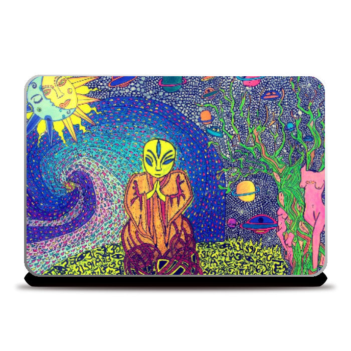 Laptop Skins, Psylien Laptop Skin | Spiritual Psycho, - PosterGully