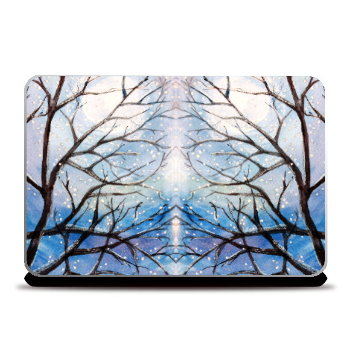 Laptop Skins, Winter Tree Branches Laptop Skin l Artist: Seema Hooda, - PosterGully