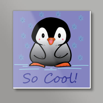 Cute Penguin Square Art | Isha Rathee