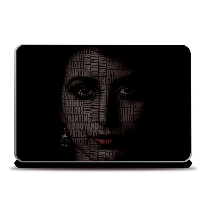 The indian women power. Femenism Laptop Skins