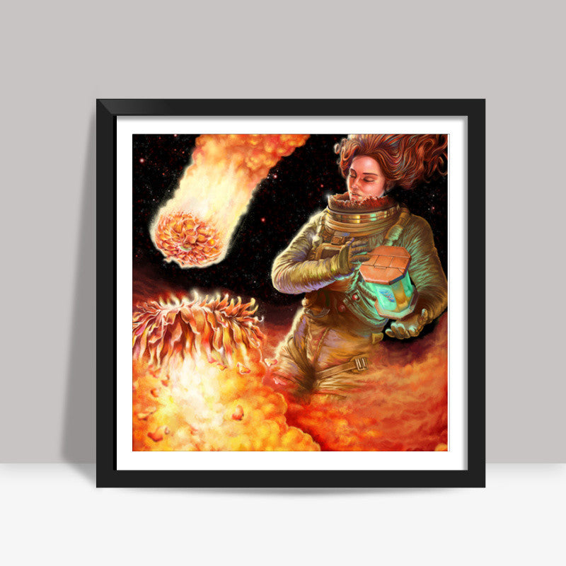 Saviour of the species Square Art Prints