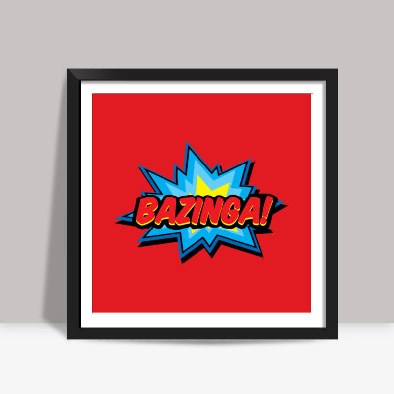 Comic Square Art Prints