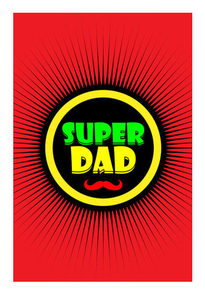 Superdad And Background Art PosterGully Specials