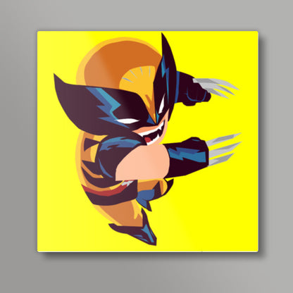 Wolverine Square Art Prints