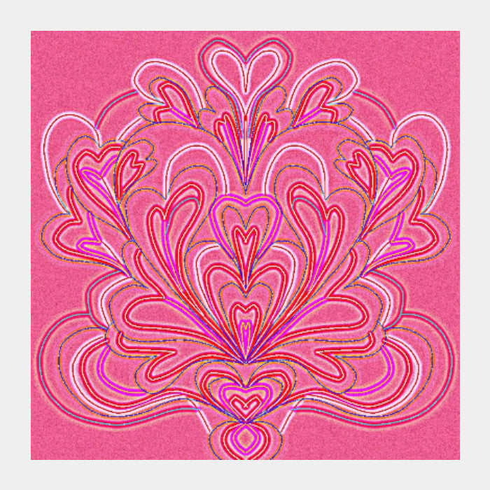 Square Art Prints, Hearts Square Art Prints | Pratyasha Ntihin, - PosterGully